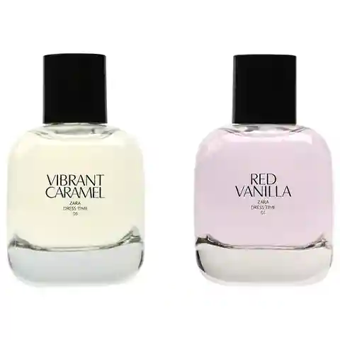 vibrant caramel & red vanilla عطر ادکلن زارا وایبرنت کارامل اند رد وانیلا | ZARA VIBRANT CARAMEL & Red Vanilla - تصویر 1